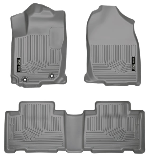 Husky Liners WeatherBeater Front & 2nd Seat Rear Floor Liners Mat for 2013-2013 Toyota RAV4 - 98972 [2013]