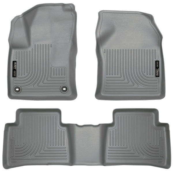 Husky Liners WeatherBeater Front & 2nd Seat Rear Floor Liners Mat for 2016-2016 Toyota Prius - 98992 [2016]