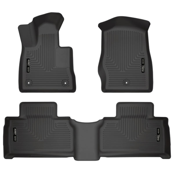 Husky Liners WeatherBeater Front & 2nd Seat Rear Floor Liners Mat for 2020-2020 Ford Explorer - 99321 [2020]