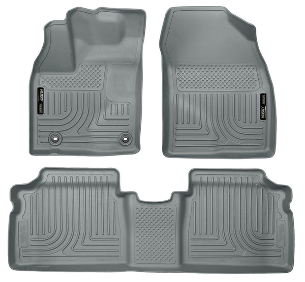 Husky Liners WeatherBeater Front & 2nd Seat Rear Floor Liners Mat for 2015-2015 Toyota Prius Five - 99512 [2015]