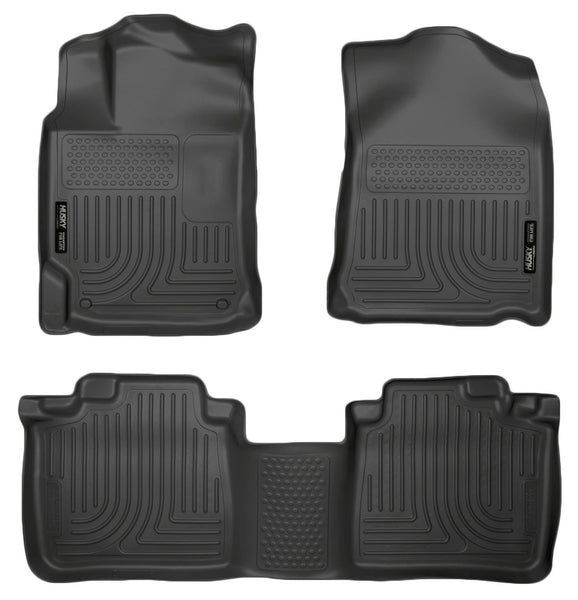 Husky Liners WeatherBeater Front & 2nd Seat Rear Floor Liners Mat for 2010-2015 Lexus RX350 - 99551 [2015 2014 2013 2012 2011 2010]