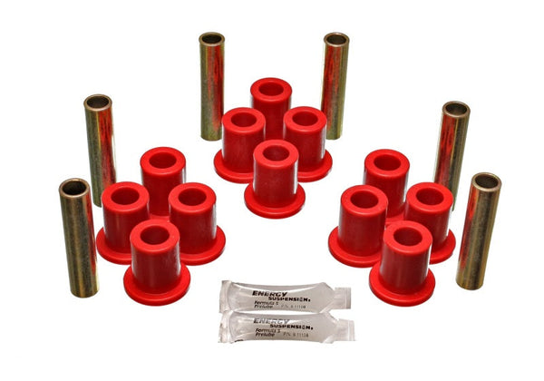 Energy Suspension Leaf Spring Bushing Set 1965-1978 Ford F-250 Base - [1978 1977 1976 1975 1974 1973 1972 1971 1970 1969 1968 1967 1966 1965] - 4.2118R