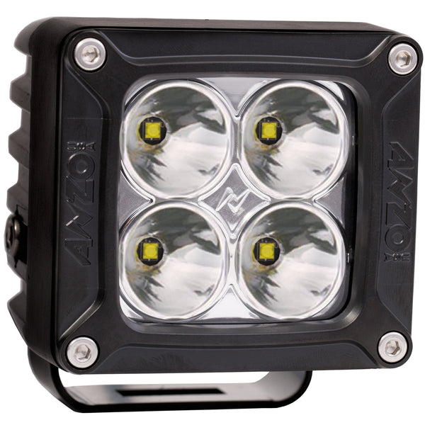 ANZO USA Rugged Vision Off Road LED Spot Light Universal - 881045 -