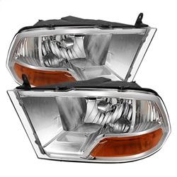 Spyder Auto Crystal Headlights - Chrome for 2011-2012 Ram 1500 - 9022937 - (2012 2011)