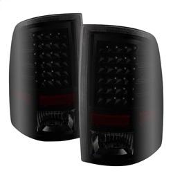 Spyder Auto LED Tail Lights - Incandescent - Black Smoke for 2014-2015 Ram 1500 Laramie Limited - 9025617 - (2015 2014)