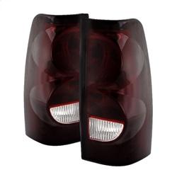 Spyder Auto OEM Style Tail Lights - Red Smoked for 2005-2006 Chevrolet Silverado 1500 HD Fleetside - 9026355 - (2006 2005)