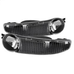 Spyder Auto Bumper Lights - Black for 2002-2006 GMC Sierra 1500 Denali - 9027079 - (2006 2005 2004 2003 2002)