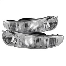 Spyder Auto Bumper Lights - Clear for 2002-2006 GMC Sierra 1500 Denali - 9027086 - (2006 2005 2004 2003 2002)