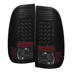 Spyder Auto LED Tail Lights - Black Smoke for 2001-2003 Ford F-150 King Ranch Styleside - 9027642 - (2003 2002 2001)