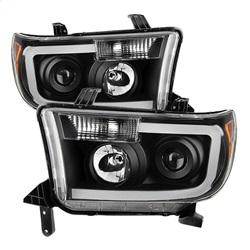 Spyder Auto LED Light Bar Projector Headlights - Black for 2009-2010 Toyota Tundra SR5 - 9027888 - (2010 2009)