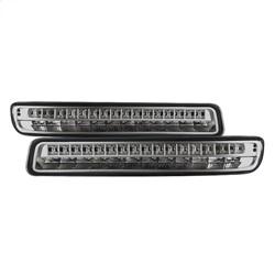 Spyder Auto Full LED Bumper Lights - Chrome for 2001-2006 GMC Sierra 3500 - 9029318 - (2006 2005 2004 2003 2002 2001)