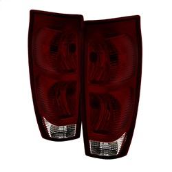 Spyder Auto OE Style Tail Lights - Red Smoked for 2002-2006 Chevrolet Avalanche 1500 - 9030512 - (2006 2005 2004 2003 2002)