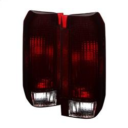 Spyder Auto OE Style Tail Lights - Red Smoked for 1996-1996 Ford F-150 - 9030567 - (1996)