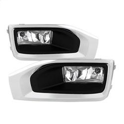 Spyder Auto OEM Fog Lights with Cover and Switch - Clear for 2015-2017 GMC Yukon XL - 9031571 - (2017 2016 2015)