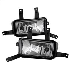 Spyder Auto OEM Fog Lights with Chrome trim Cover and Switch - Clear for 2015-2017 Chevrolet Suburban - 9031588 - (2017 2016 2015)