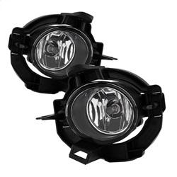 Spyder Auto OEM Fog Lights with Cover and Switch - Clear for 2008-2013 Nissan Rogue - 9031625 - (2013 2012 2011 2010 2009 2008)