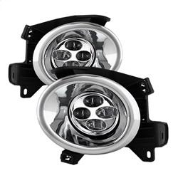 Spyder Auto Daytime DRL LED Running Fog Lights with Switch - Clear for 2015-2015 Nissan Pathfinder Platinum - 9031632 - (2015)