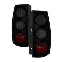 Spyder Auto LED Tail Lights Black Smoked for 2007-2014 Chevrolet Suburban 1500 - 9031755 - (2014 2013 2012 2011 2010 2009 2008 2007)