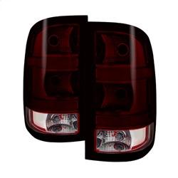 Spyder Auto OEM Style Tail Light - Red Smoked for 2011-2013 GMC Sierra 3500 HD Denali Fleetside - 9032011 - (2013 2012 2011)