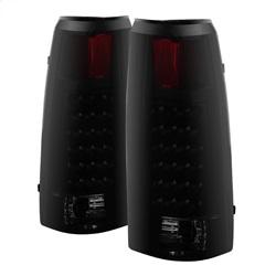 Spyder Auto LED Tail Lights - Black Smoked for 1988-1998 GMC K1500 - 9034459 - (1998 1997 1996 1995 1994 1993 1992 1991 1990 1989 1988)