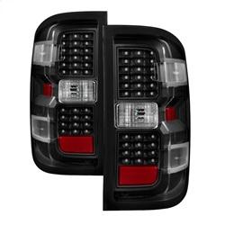 Spyder Auto LED Tail Lights - Black for 2015-2018 Chevrolet Silverado 3500 HD - 9036545 - (2018 2017 2016 2015)