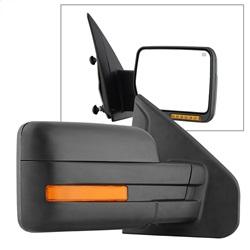 Spyder Auto POWER Heated Amber LED Signal OE Mirror - Right for 2010-2014 Ford F-150 FX4 Right - 9935343 - (2014 2013 2012 2011 2010)