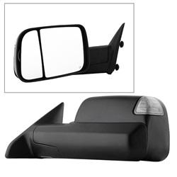 Spyder Auto POWER Heated Adjust Mirror with LED Signal Black Housing - LEFT for 2010-2010 Dodge Ram 3500 Left - 9935596 - (2010)