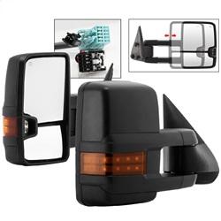 Spyder Auto G2 Power Heated Amber LED Signal Telescoping Mirror - SET for 2005-2006 Chevrolet Silverado 1500 HD - 9936685 - (2006 2005)