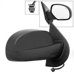 Spyder Auto Power Heated Mirror Shiny Black - Right for 2007-2014 Chevrolet Silverado 1500 Right - 9938665 - (2014 2013 2012 2011 2010 2009 2008 2007)