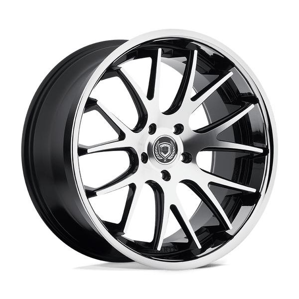 Asanti Black ABL-3 CASTOR MACHINED FACE SS LIP Wheels for 2019-2023 ACURA RDX [] - 20X8.5 35 mm - 20"  - (2023 2022 2021 2020 2019)