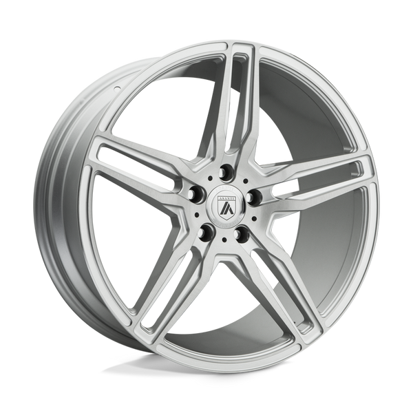 Asanti Black ABL-12 ORION BRUSHED SILVER CARBON FIBER INSERT Wheels for 2013-2018 ACURA MDX [] - 20X8.5 38 mm - 20"  - (2018 2017 2016 2015 2014 2013)