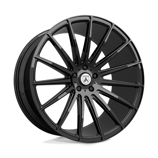 Asanti Black ABL-14 POLARIS GLOSS BLACK Wheels for 2004-2008 ACURA TL BASE 3.2L [] - 19X8.5 38 mm - 19"  - (2008 2007 2006 2005 2004)