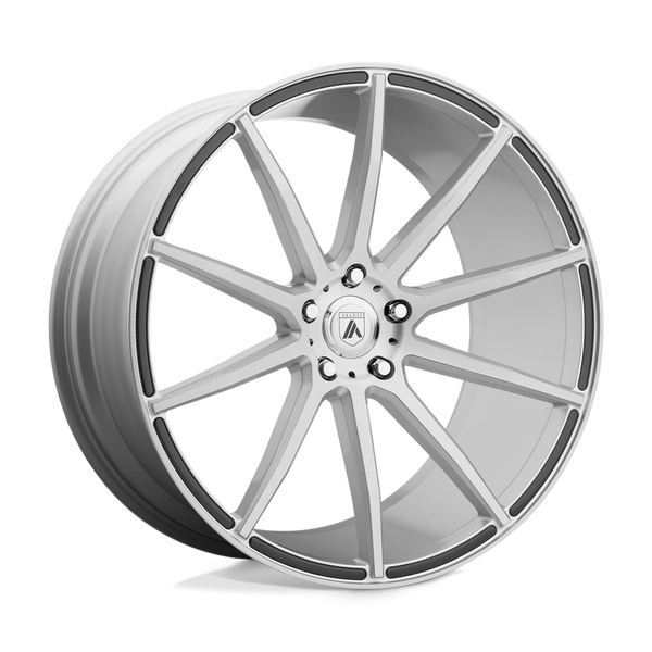 Asanti Black ABL-20 ARIES BRUSHED SILVER Wheels for 2016-2023 HONDA PILOT [] - 20X8.5 38 mm - 20"  - (2023 2022 2021 2020 2019 2018 2017 2016)