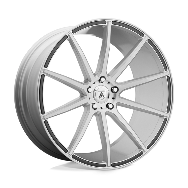 Asanti Black ABL-20 ARIES BRUSHED SILVER Wheels for 2013-2018 ACURA MDX [] - 22X9 32 mm - 22"  - (2018 2017 2016 2015 2014 2013)