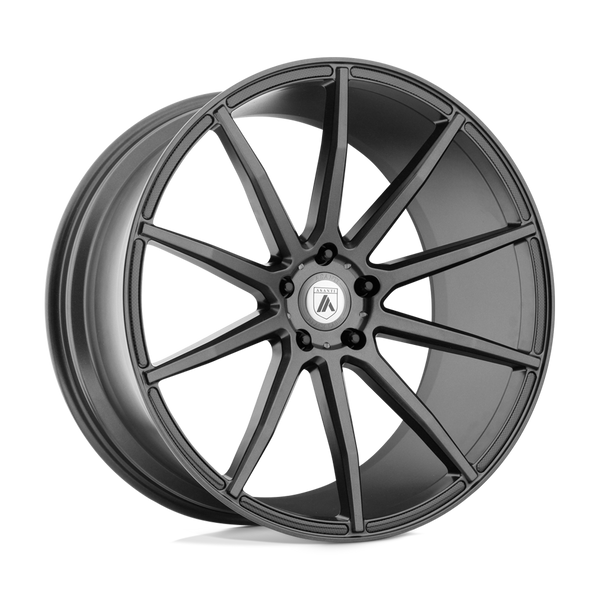 Asanti Black ABL-20 ARIES MATTE GRAPHITE Wheels for 2014-2020 ACURA RLX [] - 20X8.5 38 mm - 20"  - (2020 2019 2018 2017 2016 2015 2014)