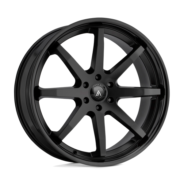 Asanti Black ABL-32 KAISER SATIN BLACK GLOSS BLACK LIP Wheels for 2019-2023 ACURA RDX [] - 20X9 30 mm - 20"  - (2023 2022 2021 2020 2019)