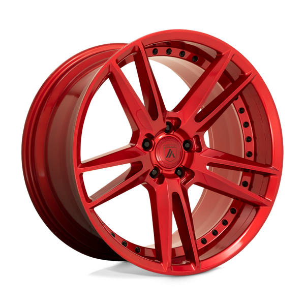 Asanti Black ABL-33 REIGN CANDY RED Wheels for 2017-2020 ACURA MDX [] - 20X9 35 mm - 20"  - (2020 2019 2018 2017)
