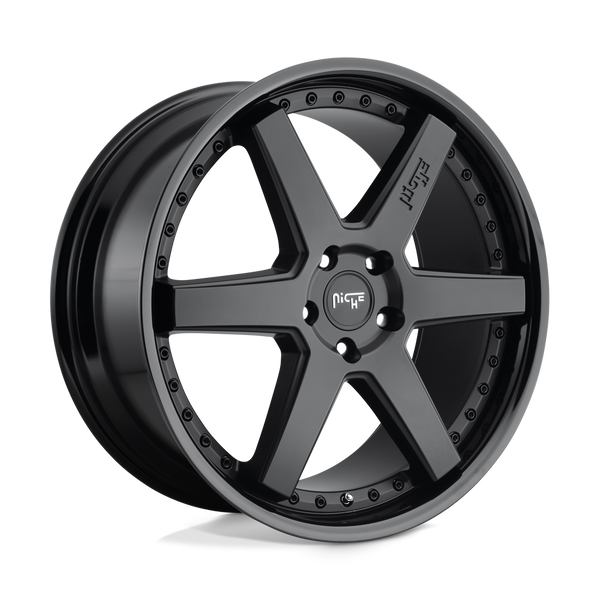 Niche 1PC M192 ALTAIR GLOSS BLACK MATTE BLACK Wheels for 2014-2016 ACURA MDX [] - 20X9 35 mm - 20"  - (2016 2015 2014)