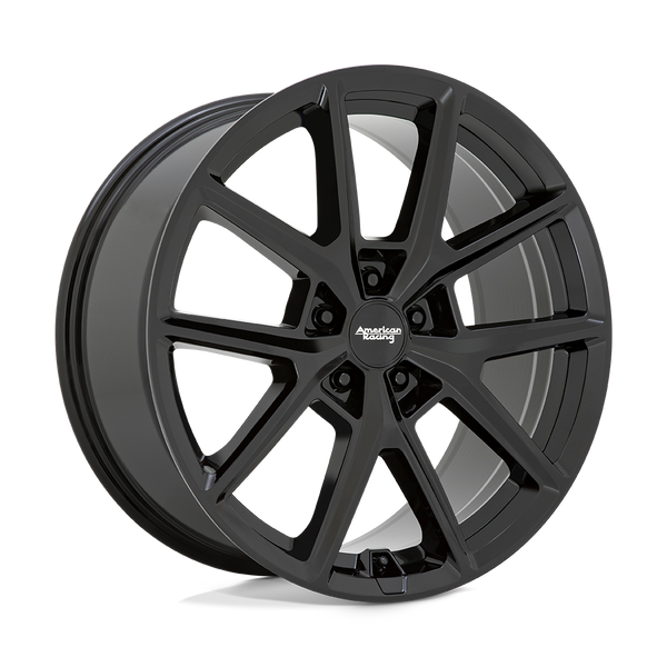 American Racing AR943 GLOSS BLACK Wheels for 2004-2008 ACURA TL TYPE-S [] - 17X8 35 mm - 17"  - (2008 2007 2006 2005 2004)
