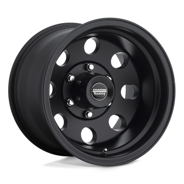 American Racing AR172 BAJA SATIN BLACK Wheels for 2007-2020 CADILLAC ESCALADE [] - 17X8 0 MM - 17"  - (2020 2019 2018 2017 2016 2015 2014 2013 2012 2011 2010 2009 2008 2007)