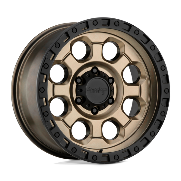 American Racing AR201 MATTE BRONZE BLACK LIP Wheels for 1997-2006 JEEP WRANGLER [] - 17X9 -12 MM - 17"  - (2006 2005 2004 2003 2002 2001 2000 1999 1998 1997)