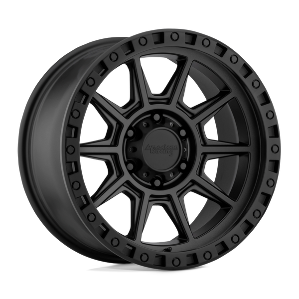 American Racing AR202 CAST IRON BLACK Wheels for 2020-2022 JEEP GLADIATOR [] - 17X9 -12 MM - 17"  - (2022 2021 2020)