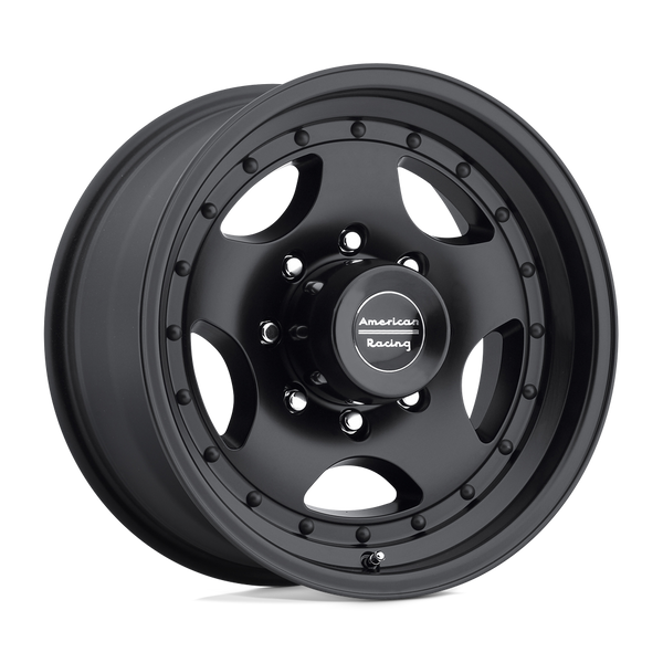 American Racing AR23 SATIN BLACK Wheels for 2021-2022 FORD BRONCO [] - 16X8 0 MM - 16"  - (2022 2021)