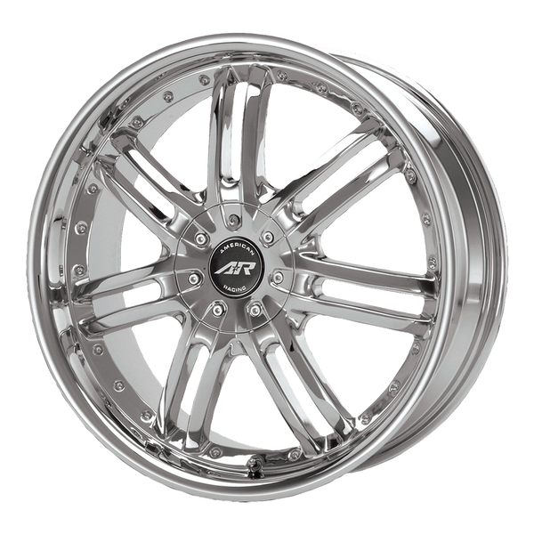 American Racing AR663 HAZE CHROME Wheels for 2021-2022 FORD BRONCO SPORT [] - 18X7.5 45 MM - 18"  - (2022 2021)