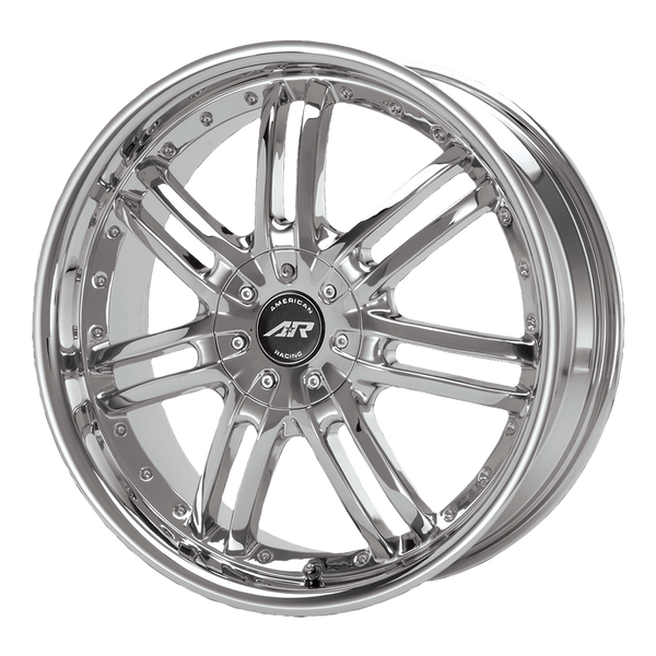 American Racing AR663 HAZE CHROME Wheels for 2017-2022 ACURA ILX [] - 18X7.5 45 mm - 18"  - (2022 2021 2020 2019 2018 2017)