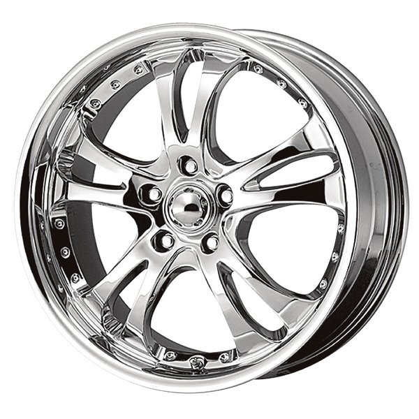 American Racing AR683 CASINO CHROME Wheels for 2014-2020 ACURA RLX [] - 20X8.5 35 mm - 20"  - (2020 2019 2018 2017 2016 2015 2014)