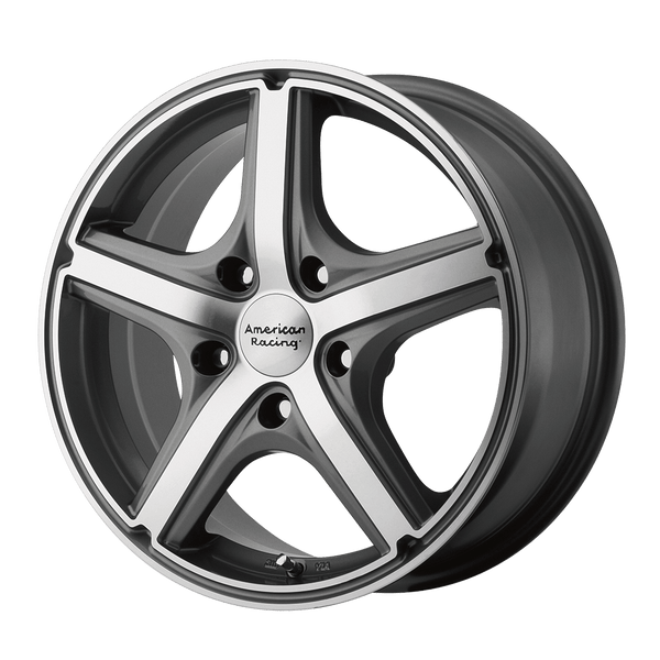 American Racing AR883 MAVERICK ANTHRACITE MACHINED Wheels for 2014-2016 ACURA MDX [] - 18X8 40 mm - 18"  - (2016 2015 2014)