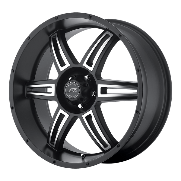 American Racing AR890 SATIN BLACK MACHINED Wheels for 2009-2014 ACURA TL [] - 17X8 30 mm - 17"  - (2014 2013 2012 2011 2010 2009)