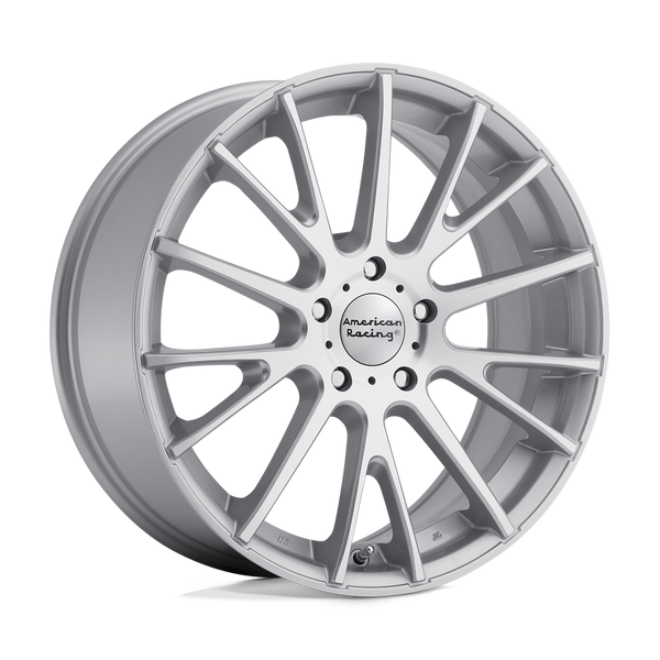 American Racing AR904 BRIGHT SILVER MACHINED FACE Wheels for 2016-2022 HONDA HR-V [] - 18X8 45 mm - 18"  - (2022 2021 2020 2019 2018 2017 2016)