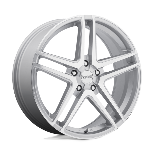 American Racing AR907 BRIGHT SILVER MACHINED FACE Wheels for 2015-2020 ACURA TLX [] - 18X8 40 MM - 18"  - (2020 2019 2018 2017 2016 2015)
